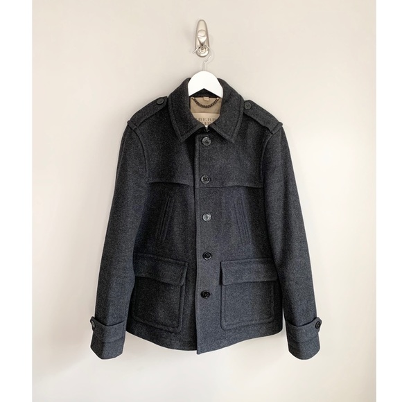 Mens Burberry Brit Wool Jacket - Picture 14 of 14